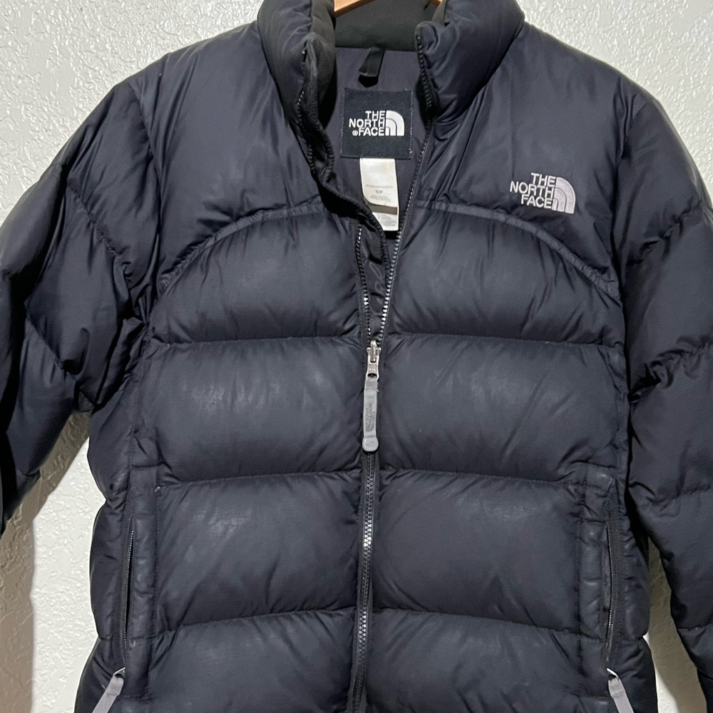 The North Face Black Puffer Jacket 700